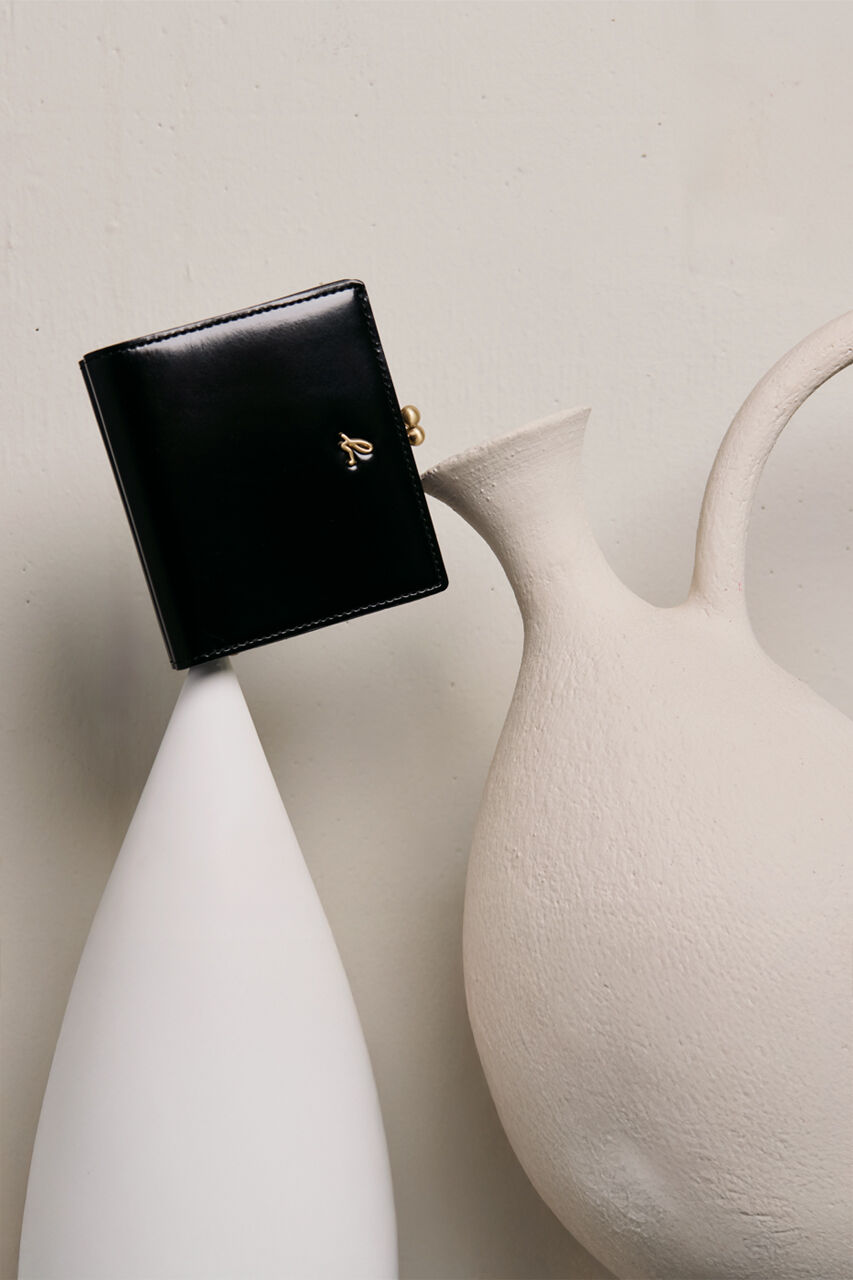 agnès b. leather wallets